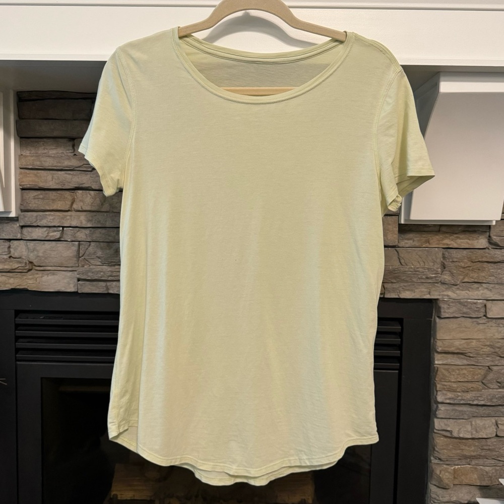 Lululemon Size 10 Dew Green Top
